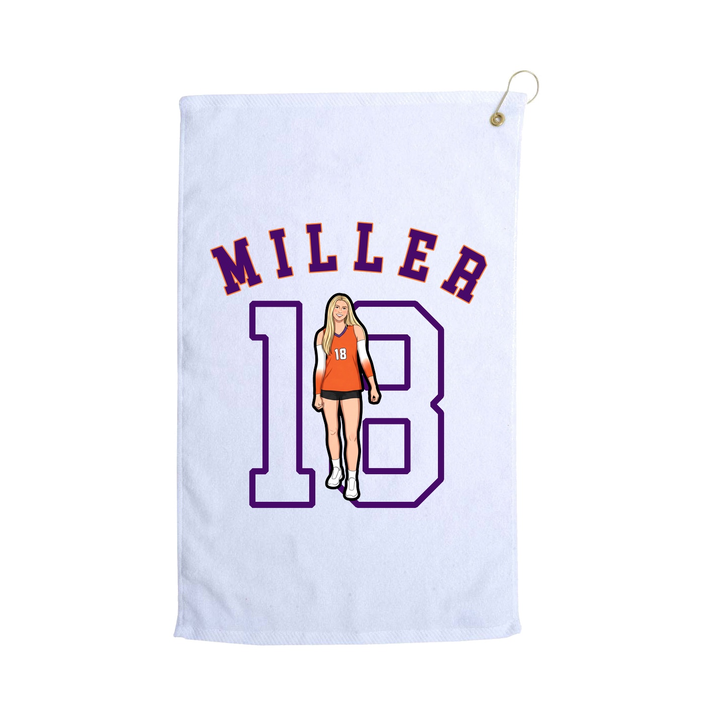 Terry Velour Golf Towel