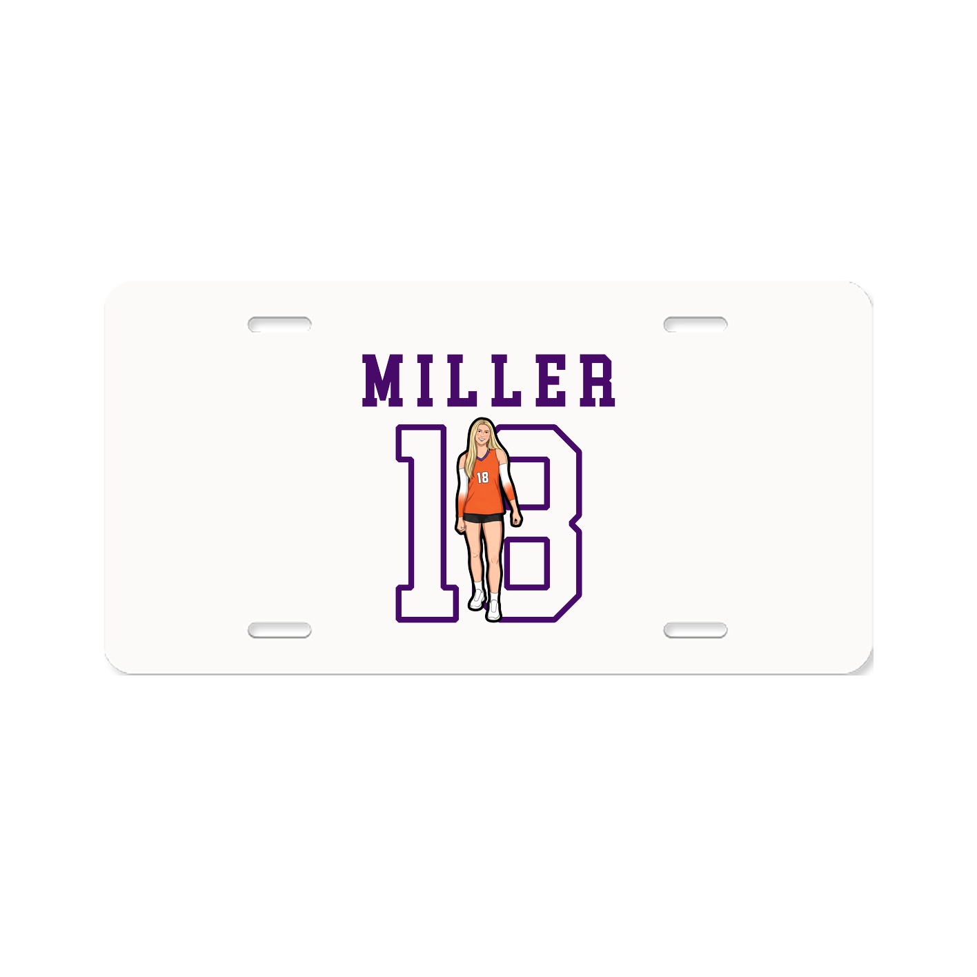 Aluminum License Plate