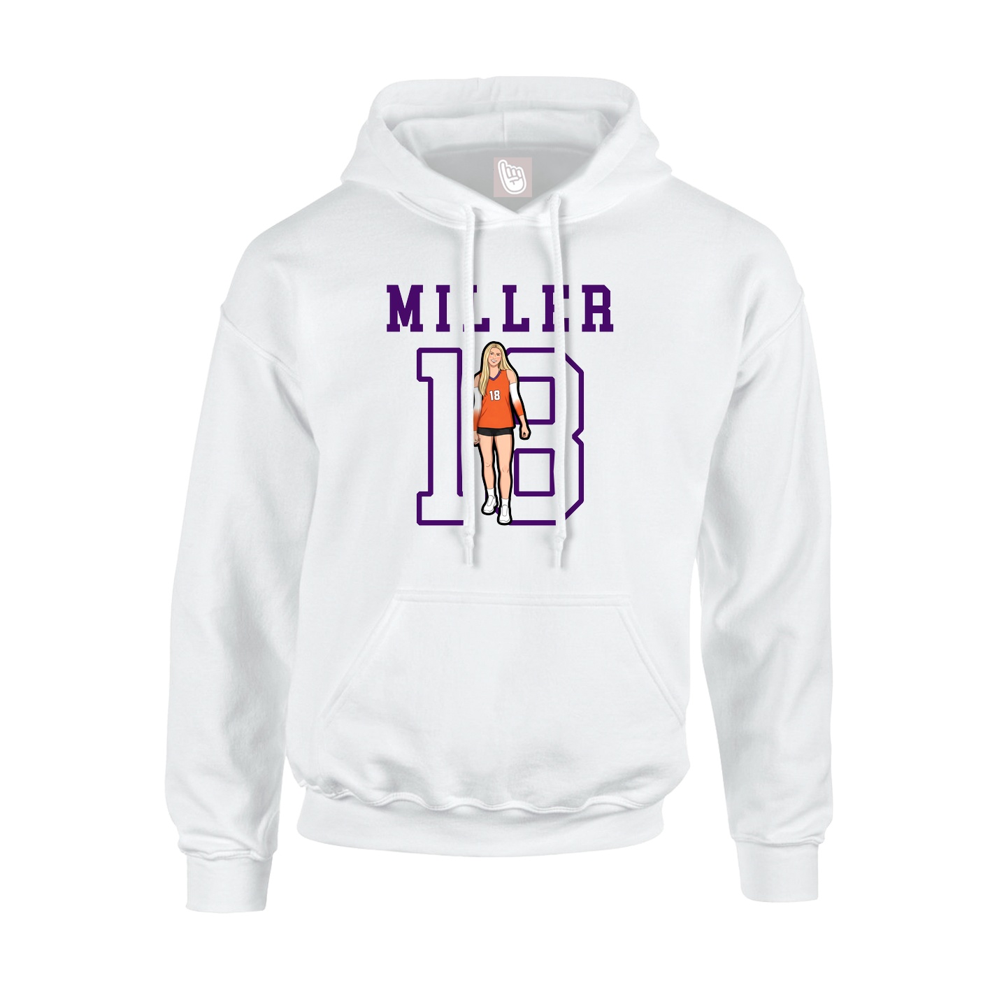 Youth Hoodie — Shirsey in White