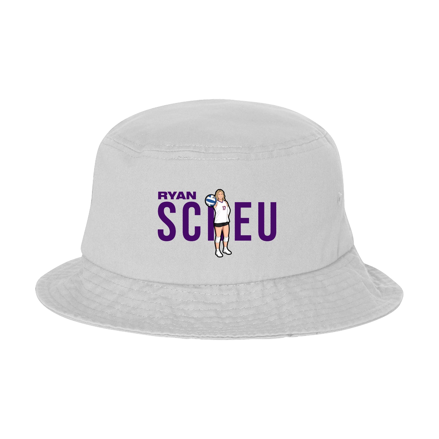 Bucket Cap — Player Name in White