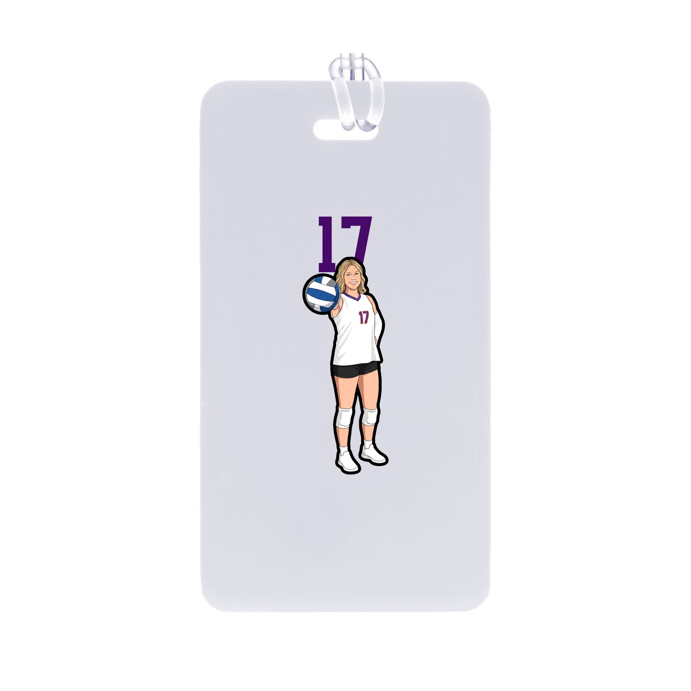 Bag Tag — Number Top in Classic