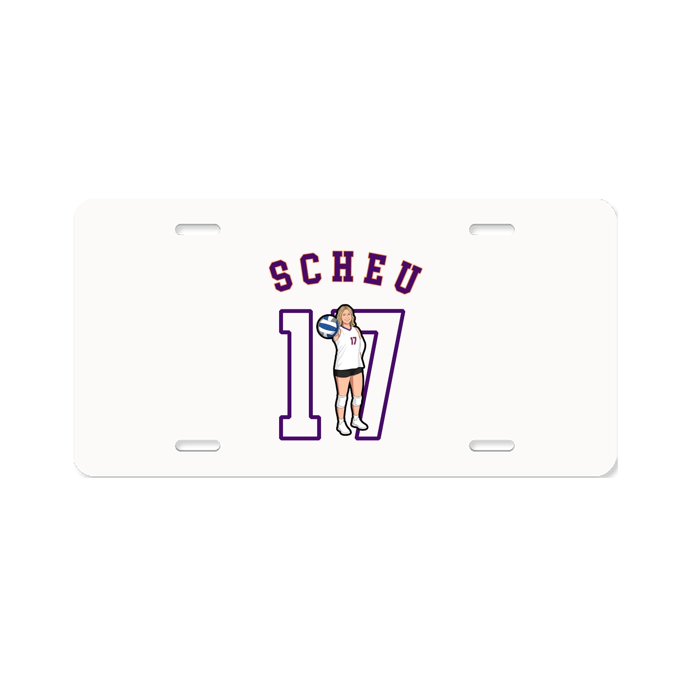 License Plate — Shirsey Arch in Classic