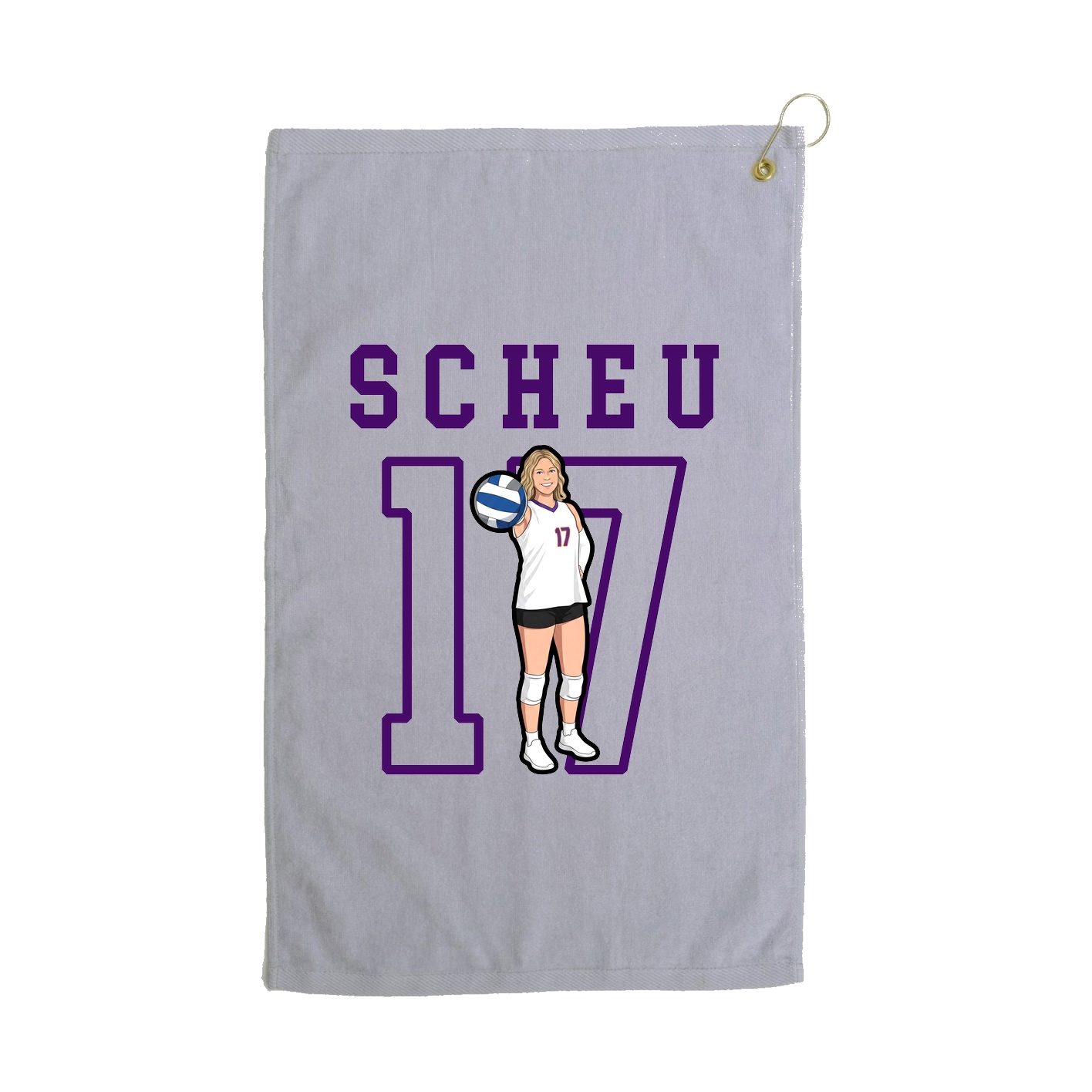 Golf Towel — Shirsey in Grey