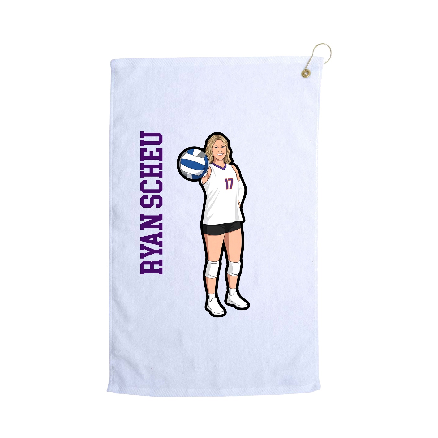 Terry Velour Golf Towel