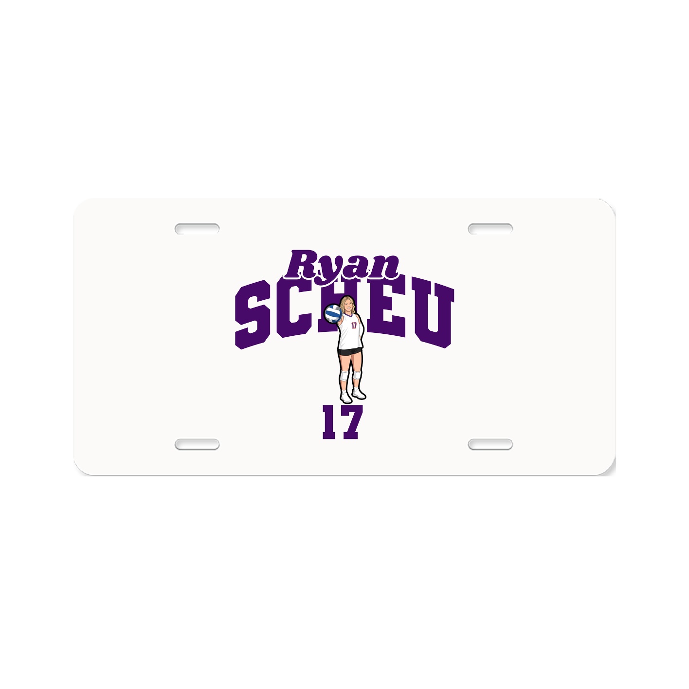 License Plate — Signature Arch in Classic
