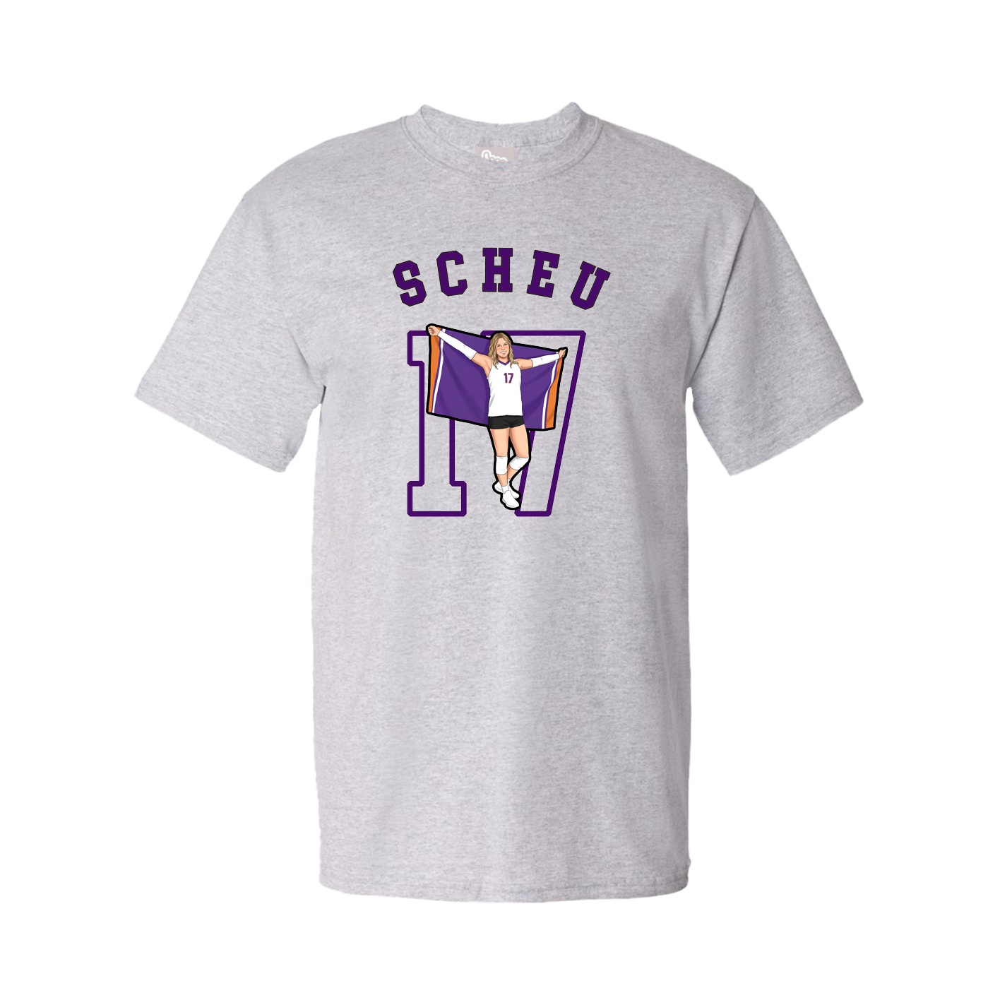 Youth Tee — Shirsey Arch in Grey
