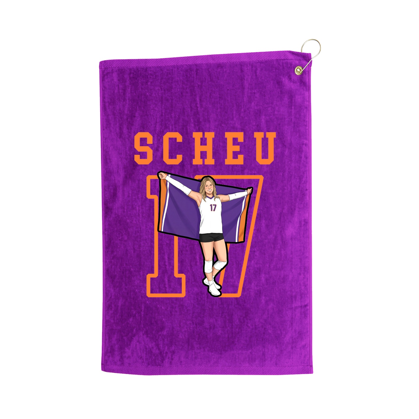 Golf Towel — Shirsey in Purple