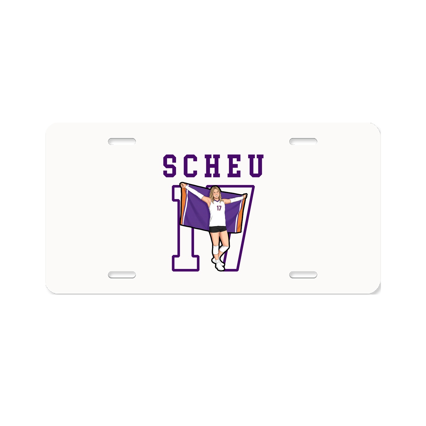 License Plate — Shirsey in Classic