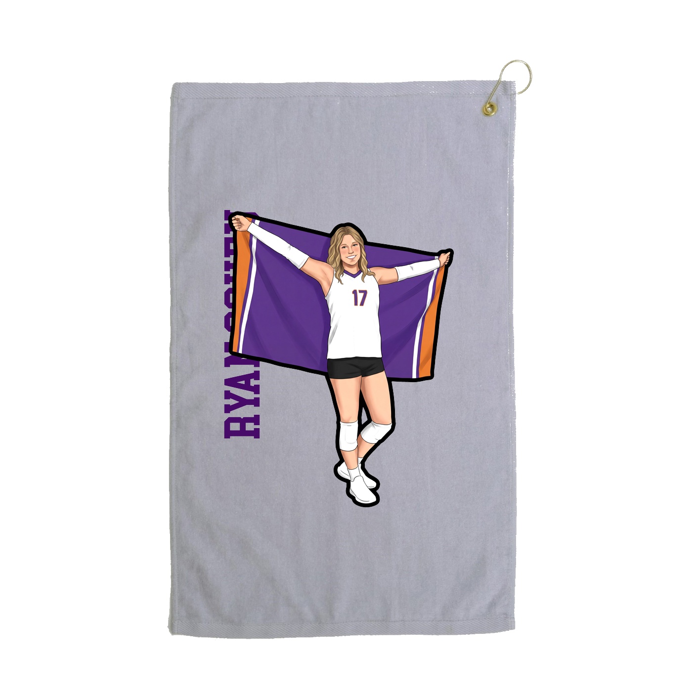 Terry Velour Golf Towel