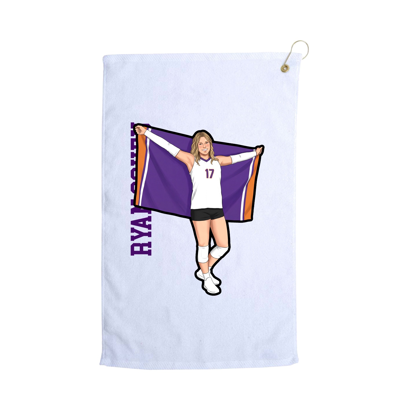 Terry Velour Golf Towel
