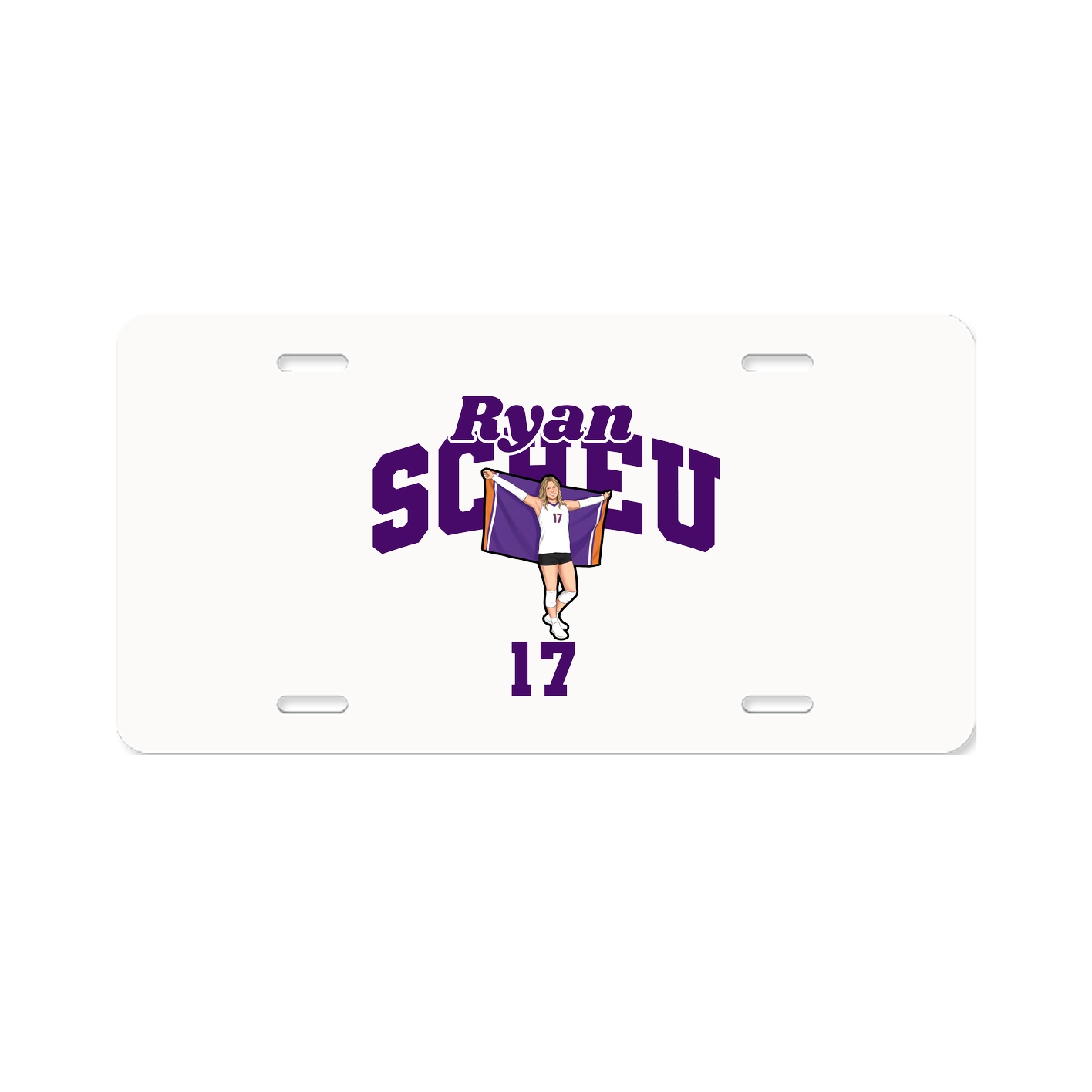 License Plate — Signature Arch in Classic