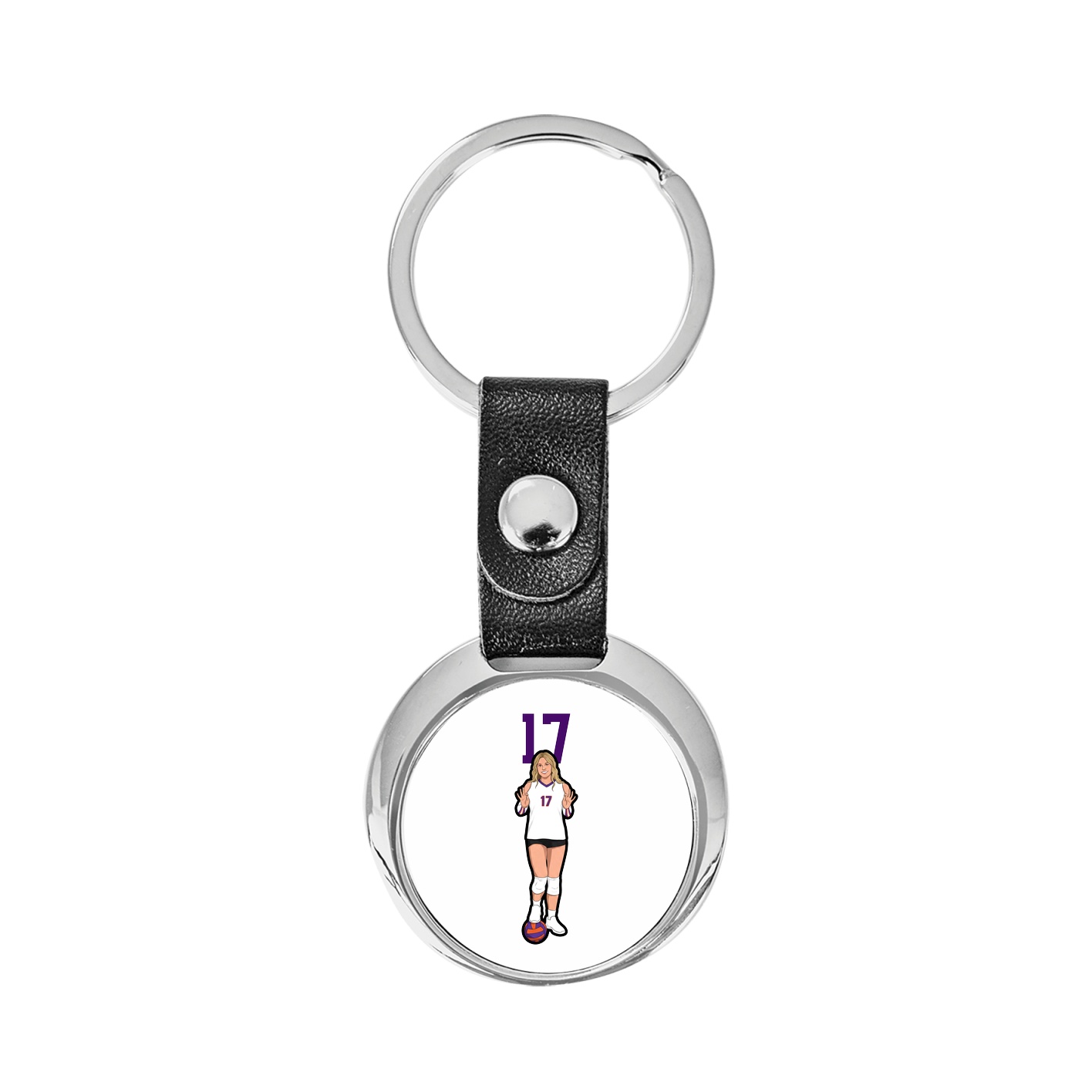 Key Chain — Number Top in Classic