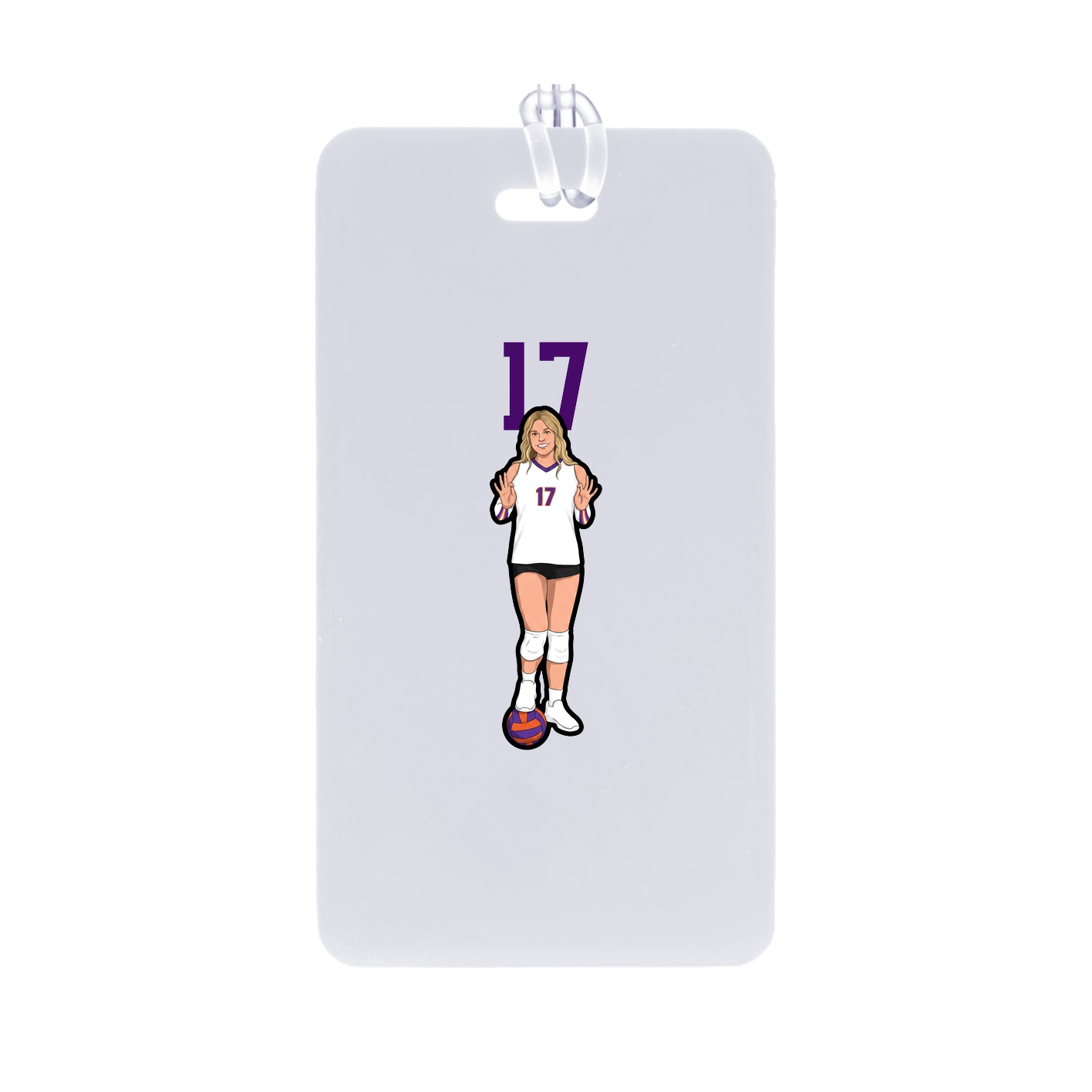 Bag Tag — Number Top in Classic