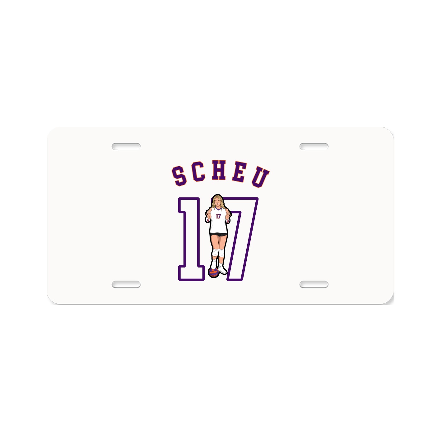 License Plate — Shirsey Arch in Classic