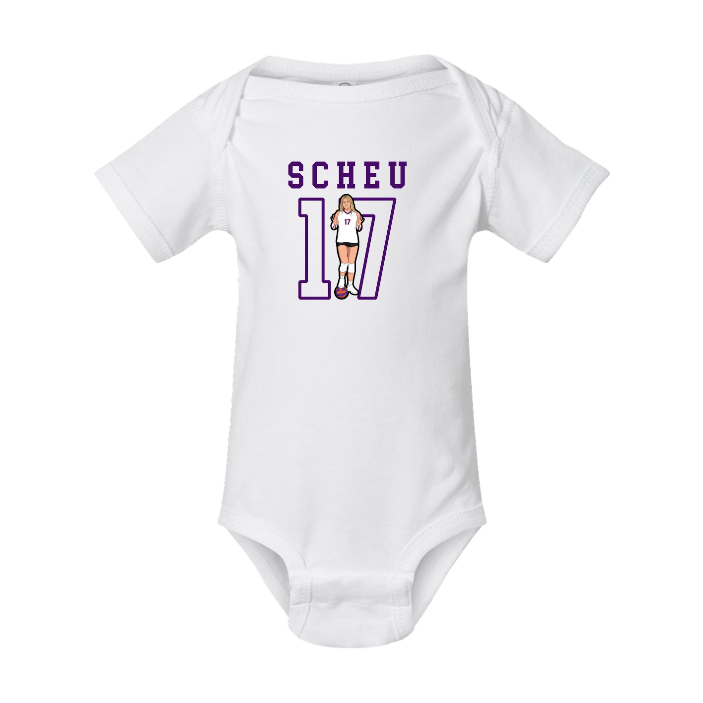 Baby Onesie — Shirsey in White