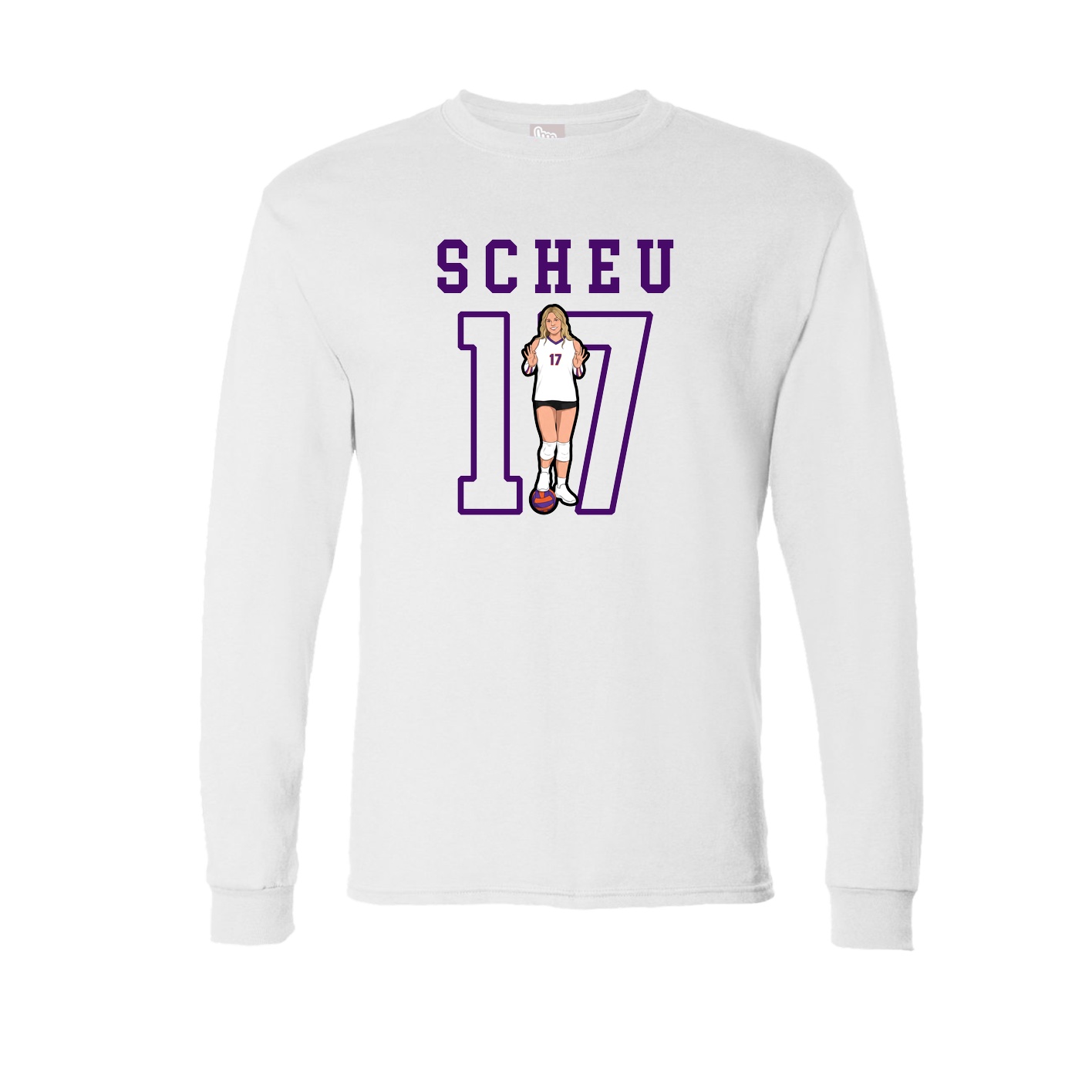 Long Sleeve Tee — Shirsey in White