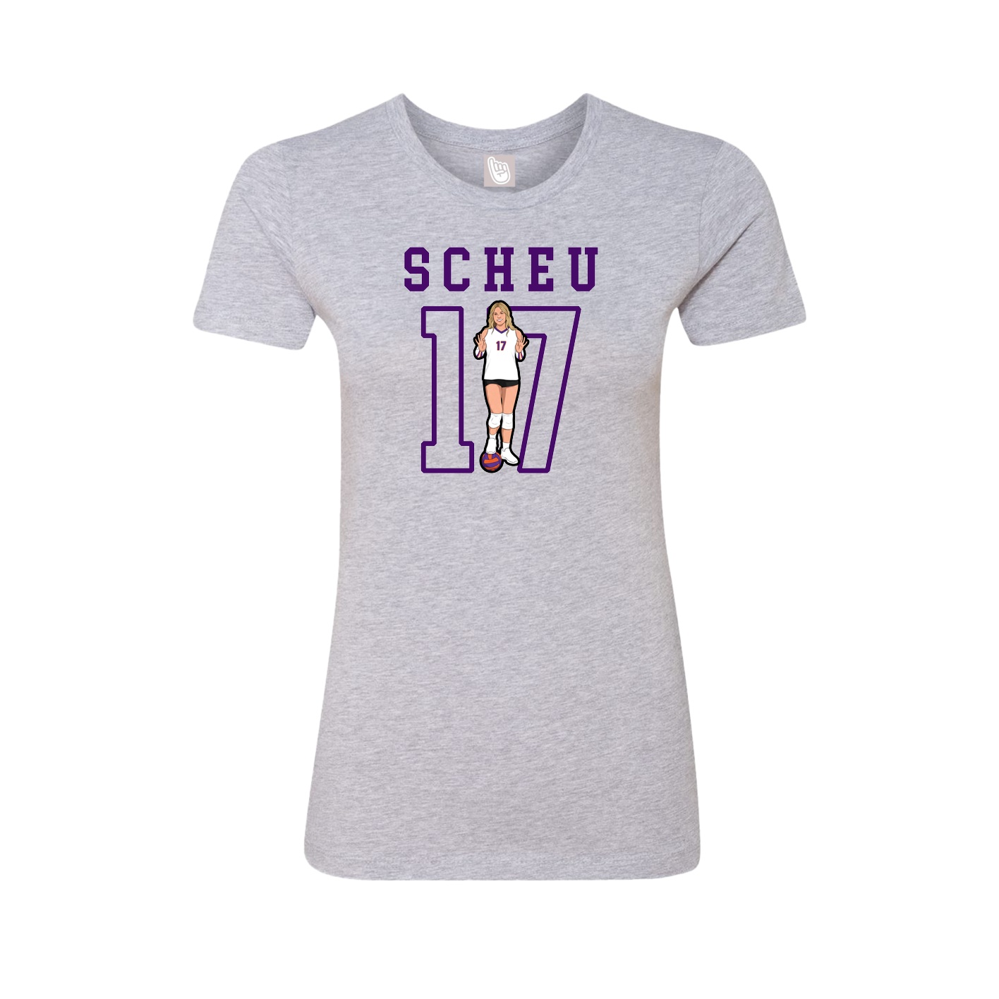 Womens Tee — Shirsey in Grey