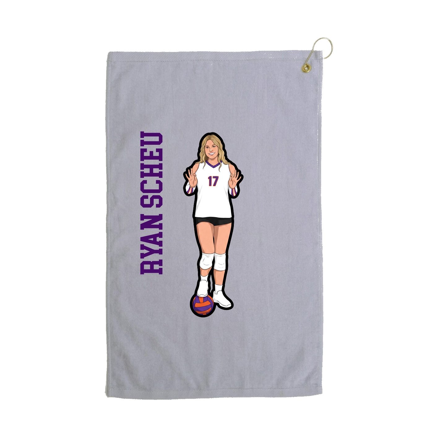 Terry Velour Golf Towel