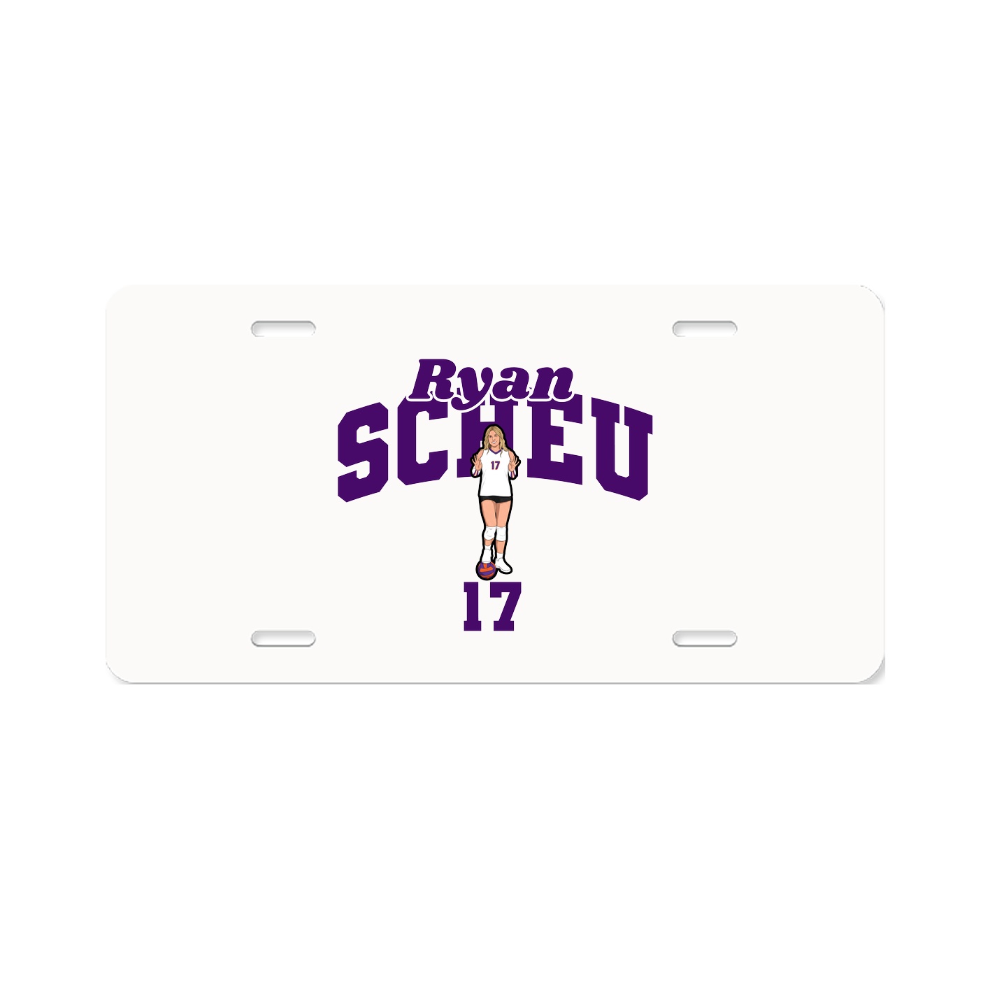 License Plate — Signature Arch in Classic