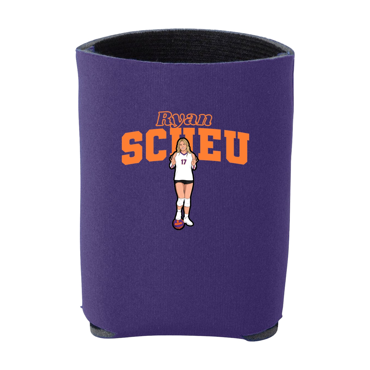 Can Holder — Name Arch in Purple