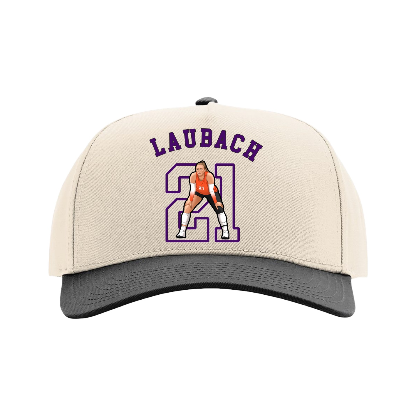 Full Fabric Five-Panel Champ Cap