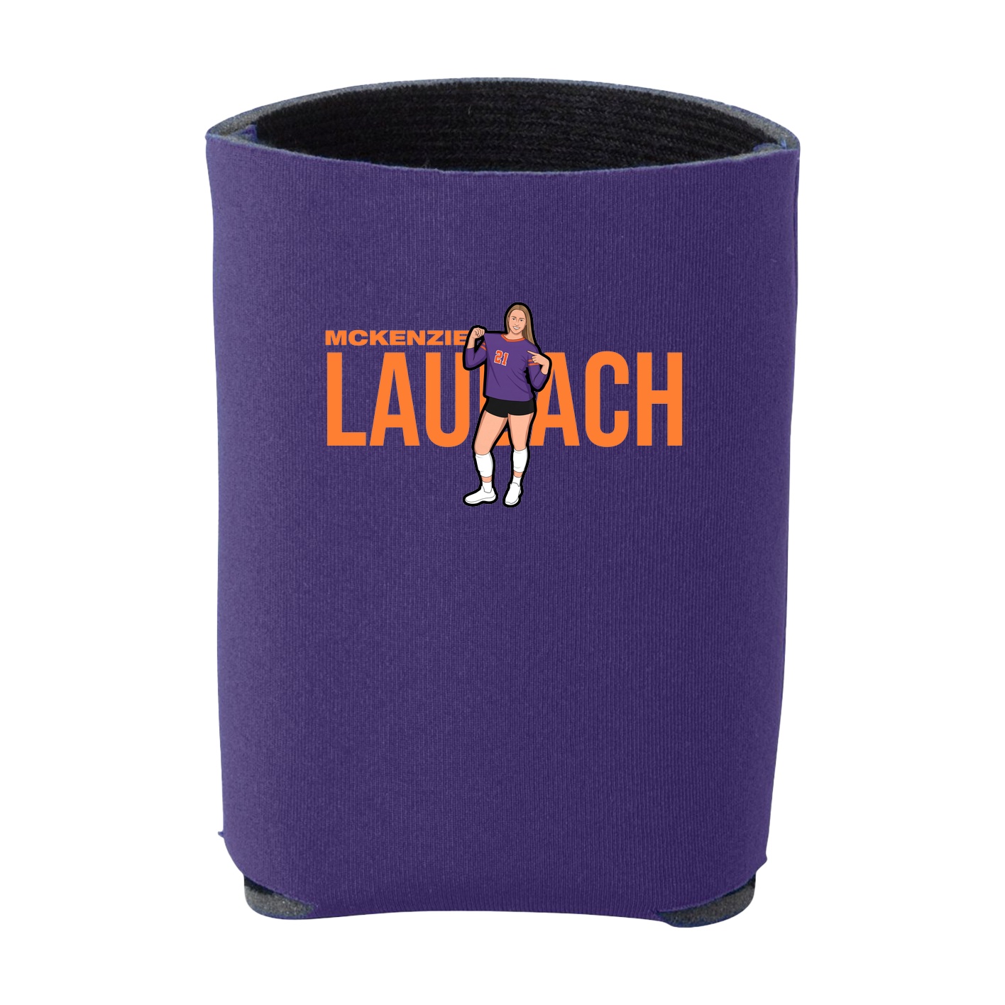 Can Holder — Player Name in Purple