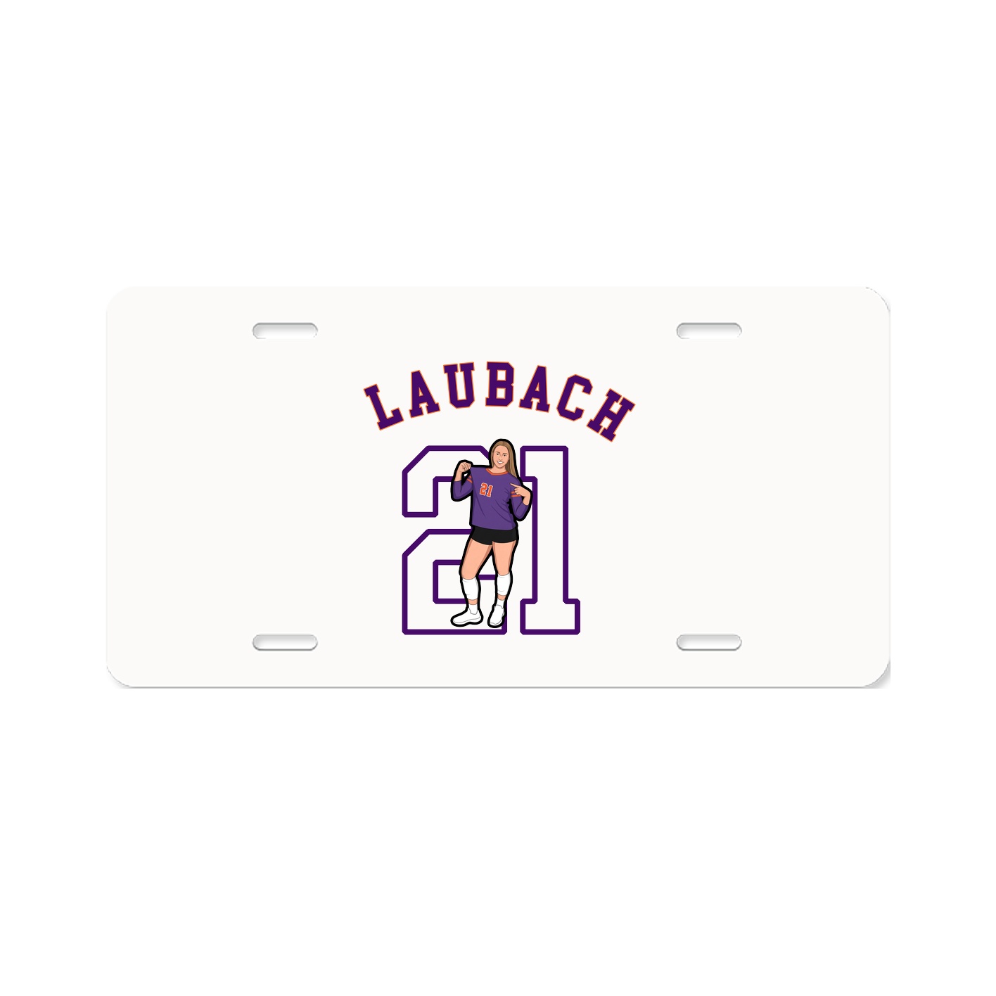 License Plate — Shirsey Arch in Classic