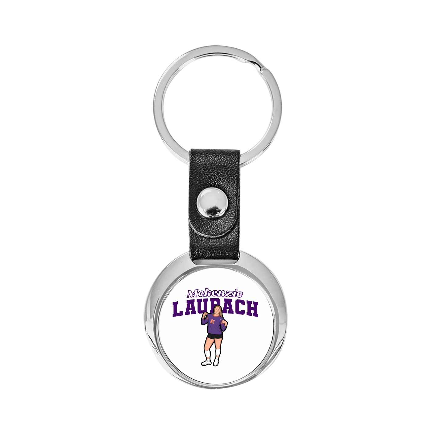 Key Chain — Name Arch in Classic