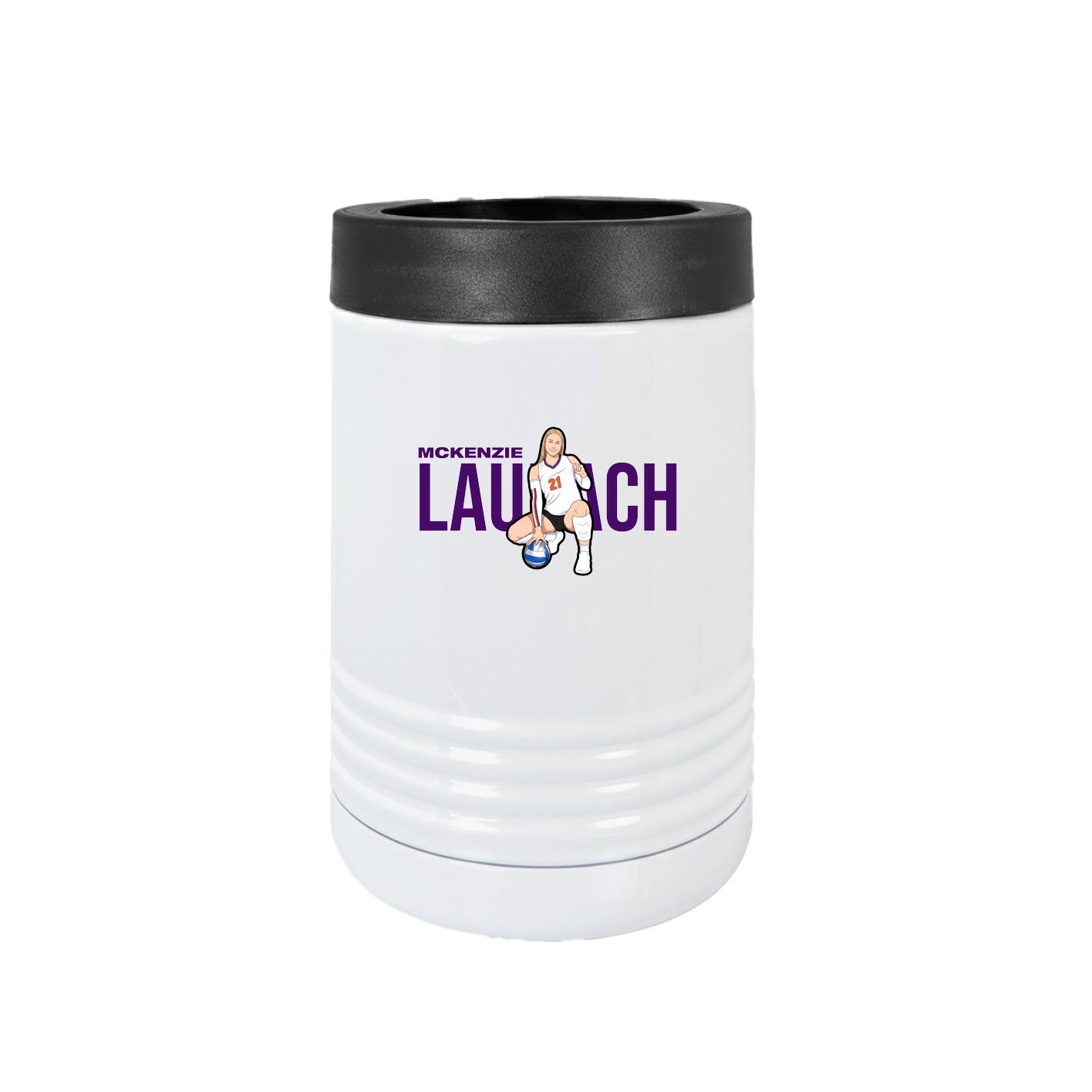 Beverage Holder — Player Name in White