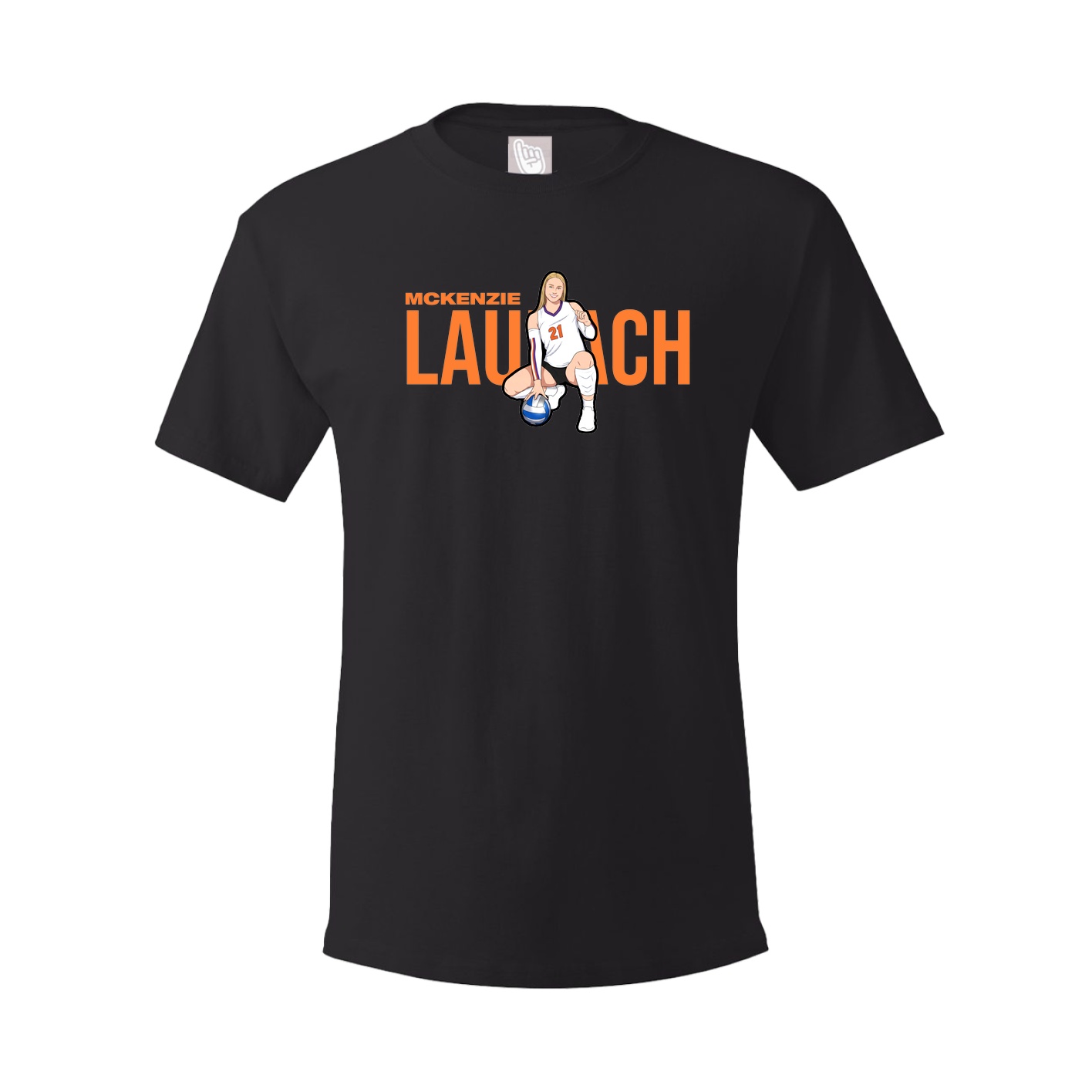 Tee — Player Name in Black