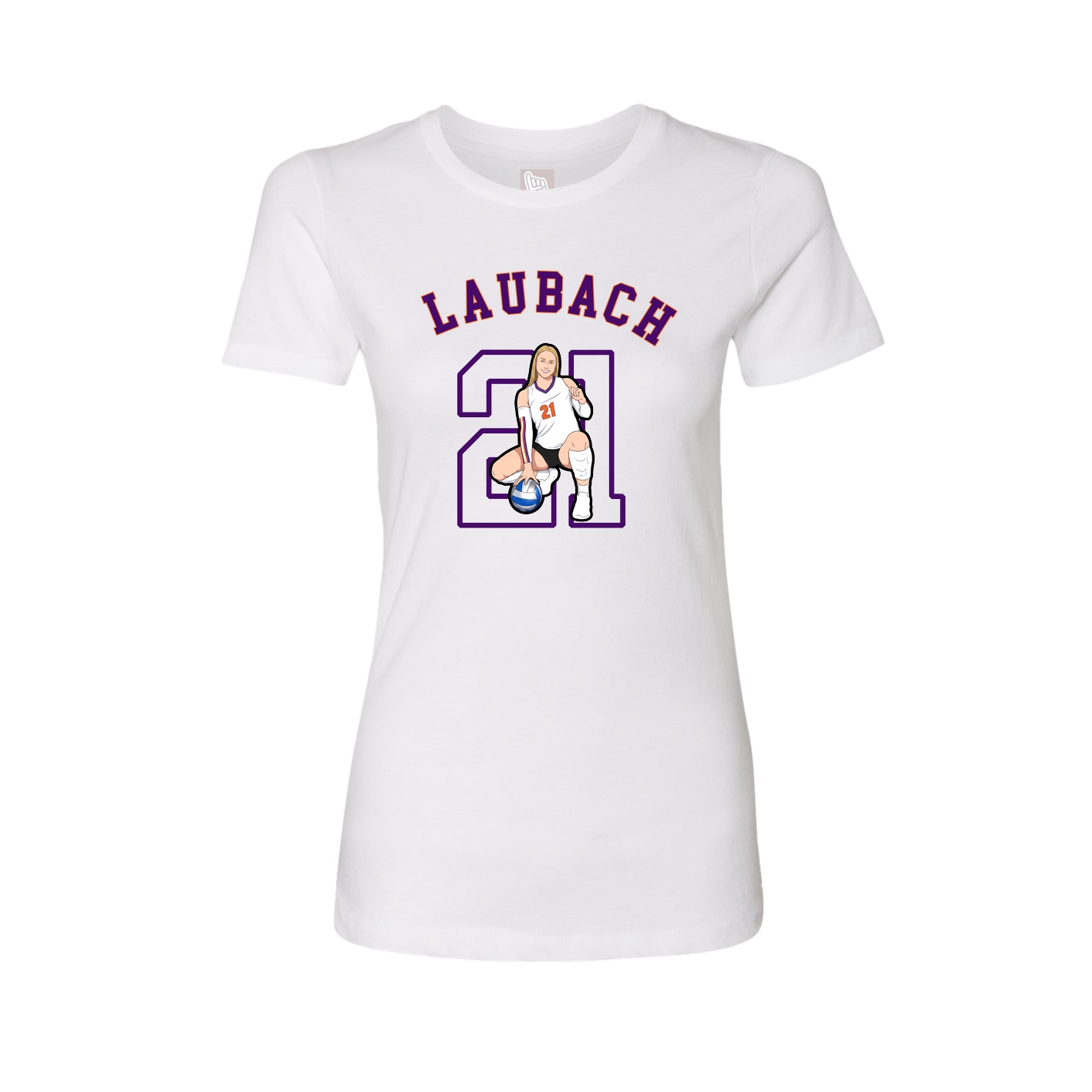 Womens Tee — Shirsey Arch in White