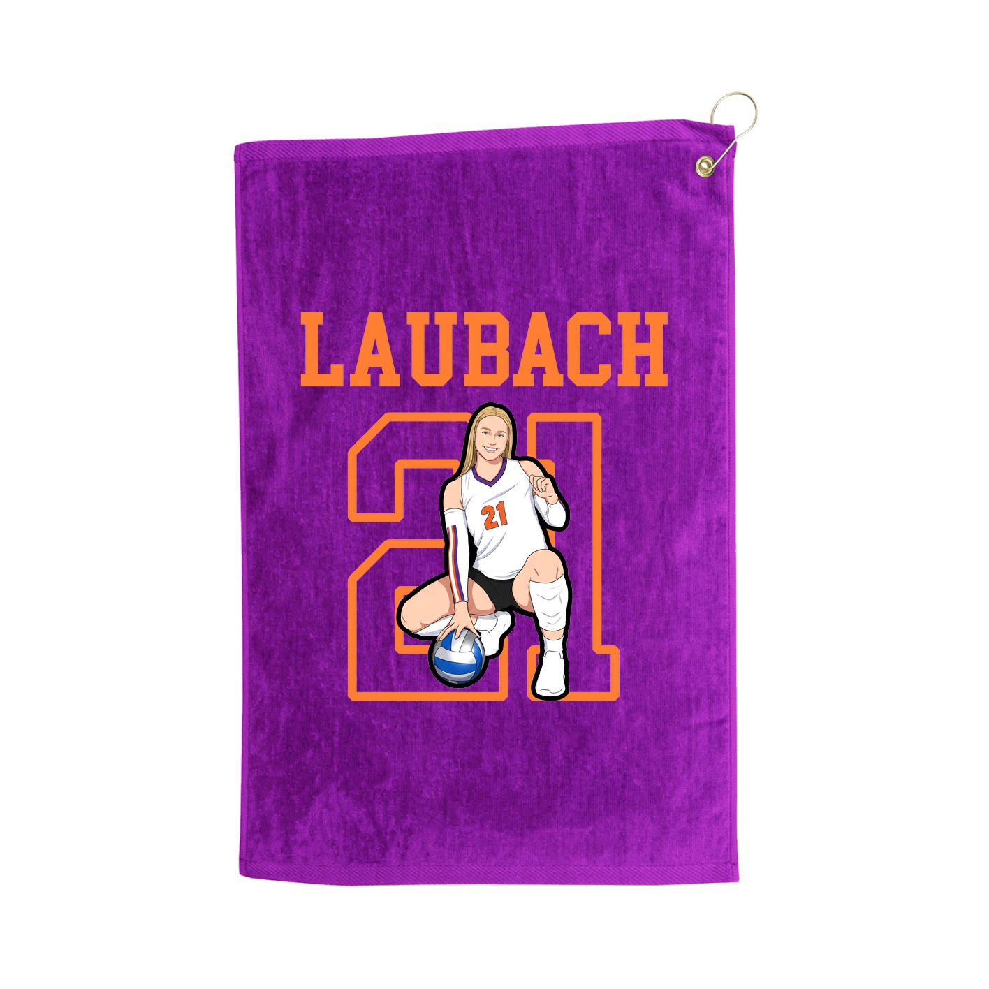 Golf Towel — Shirsey in Purple