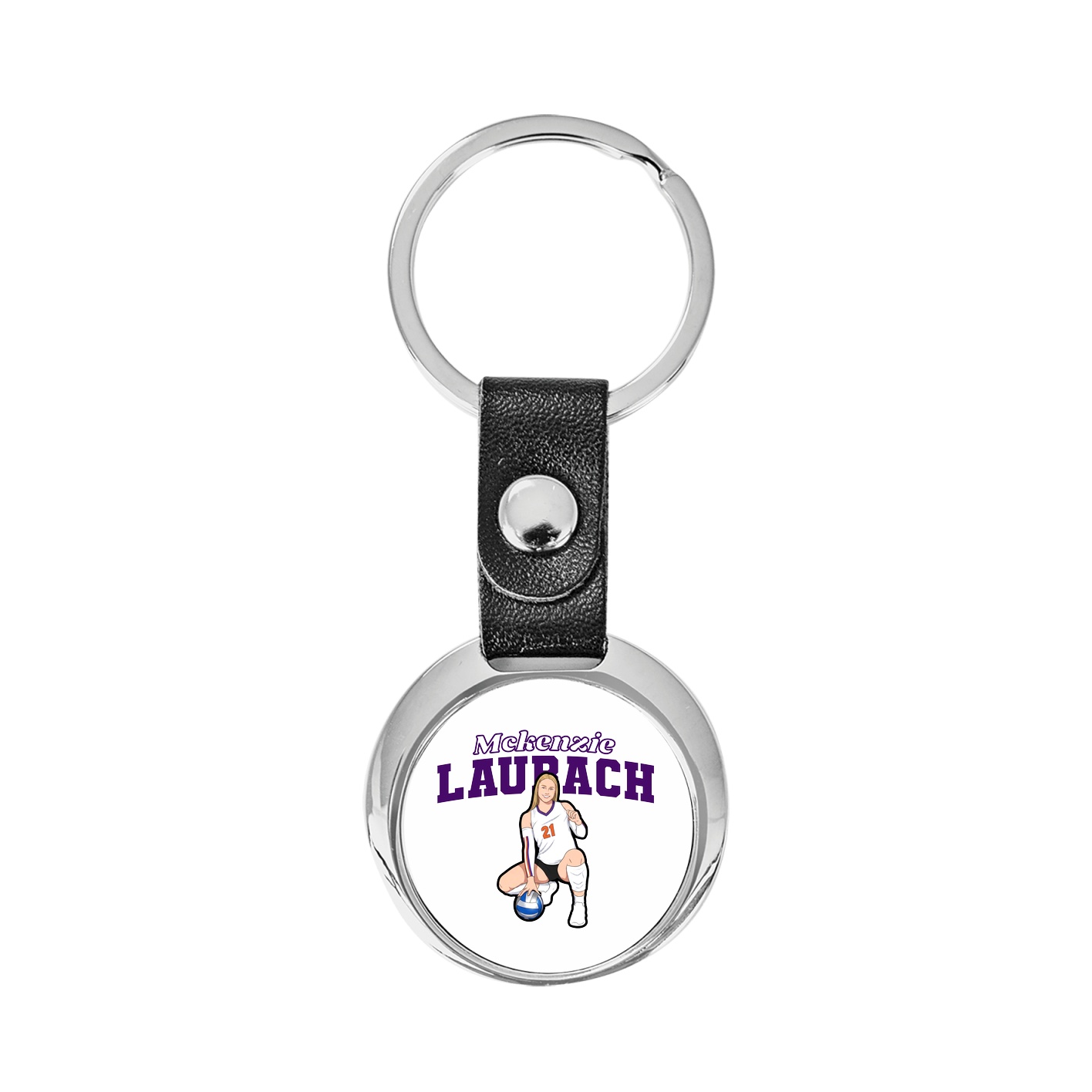 Key Chain — Name Arch in Classic