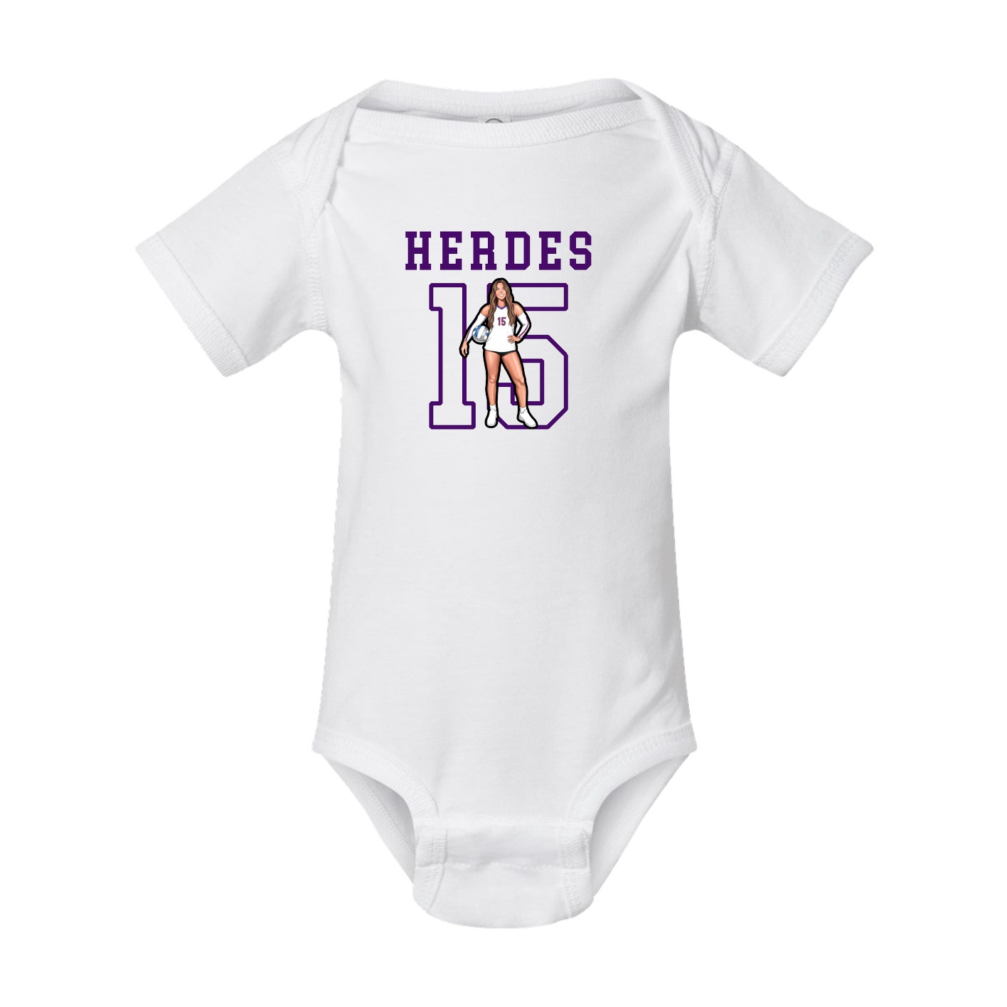 Baby Onesie — Shirsey in White