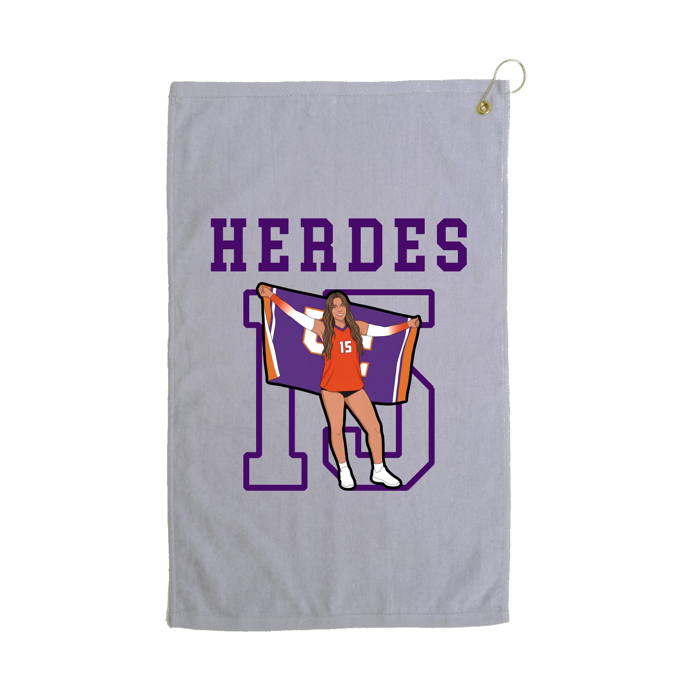 Golf Towel — Shirsey in Grey