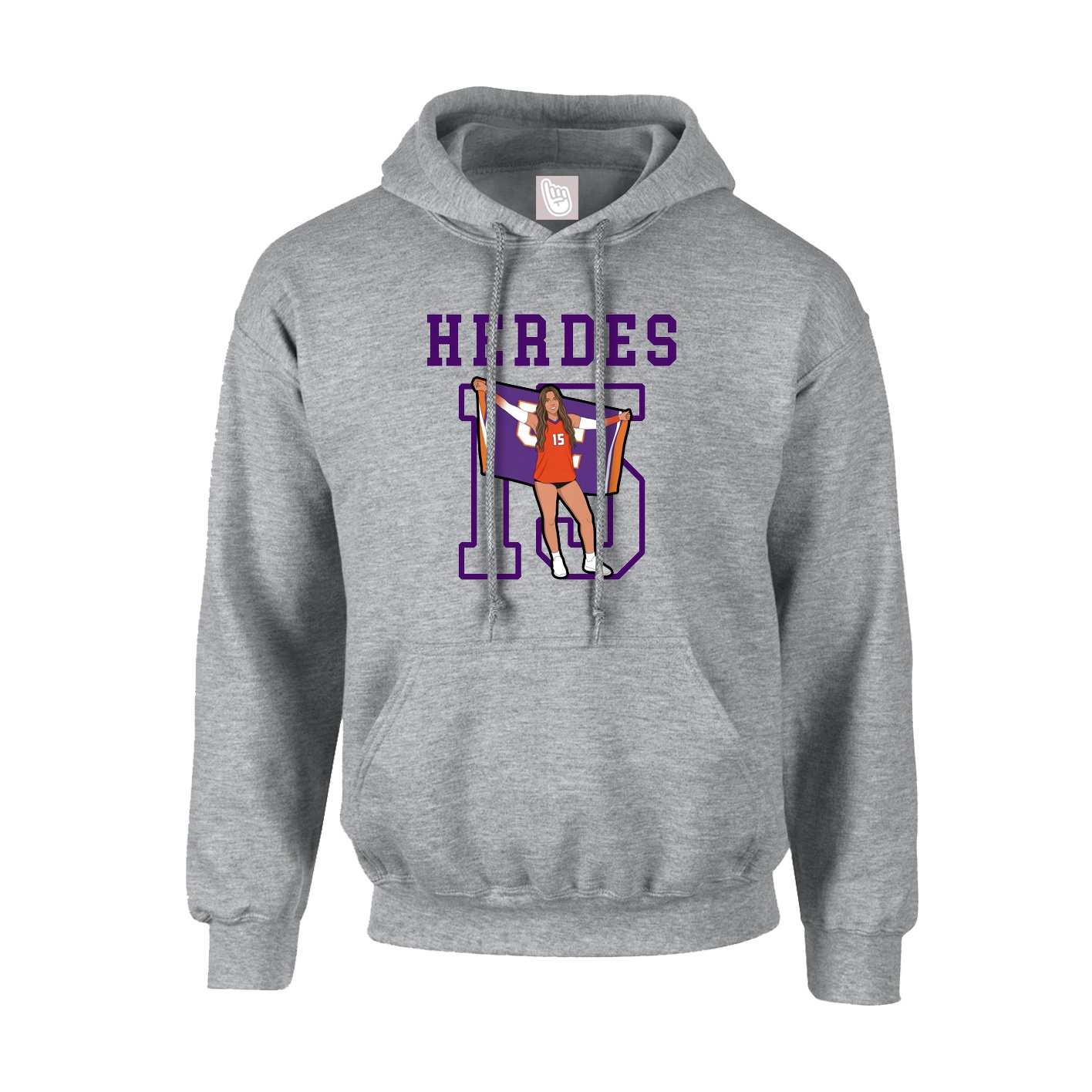Youth Hoodie — Shirsey in Grey