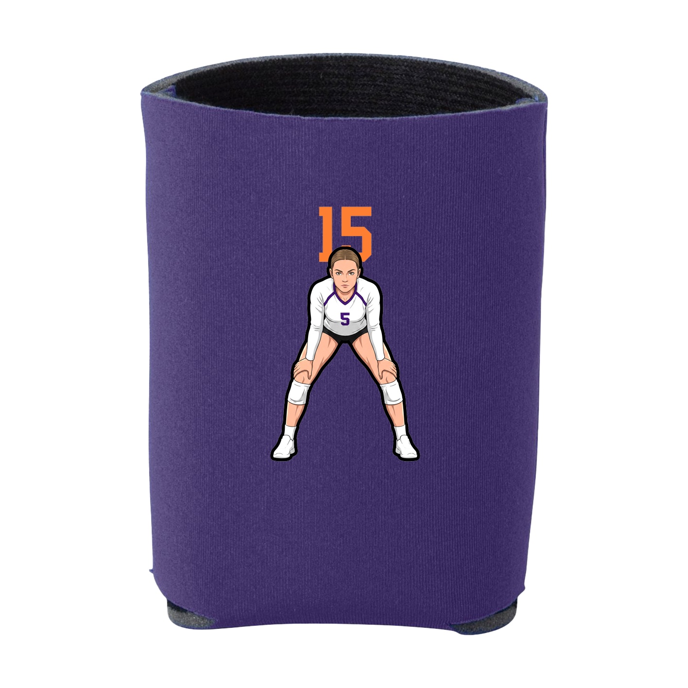 Can Holder — Number Top in Purple