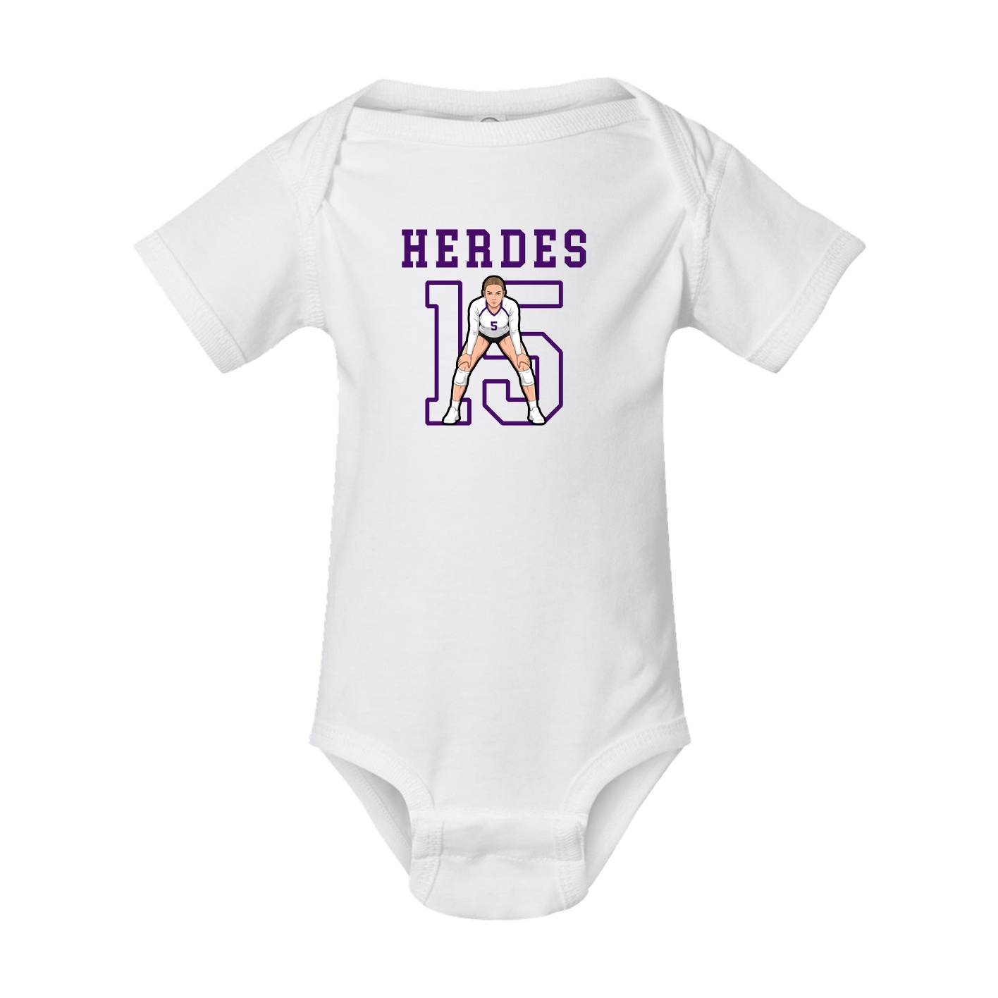Baby Onesie — Shirsey in White