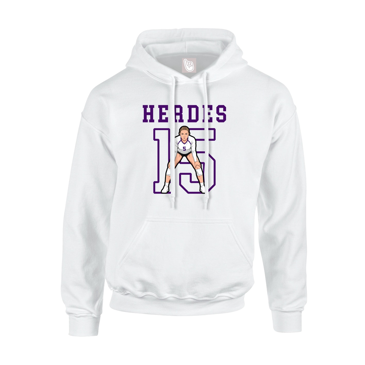 Youth Hoodie — Shirsey in White