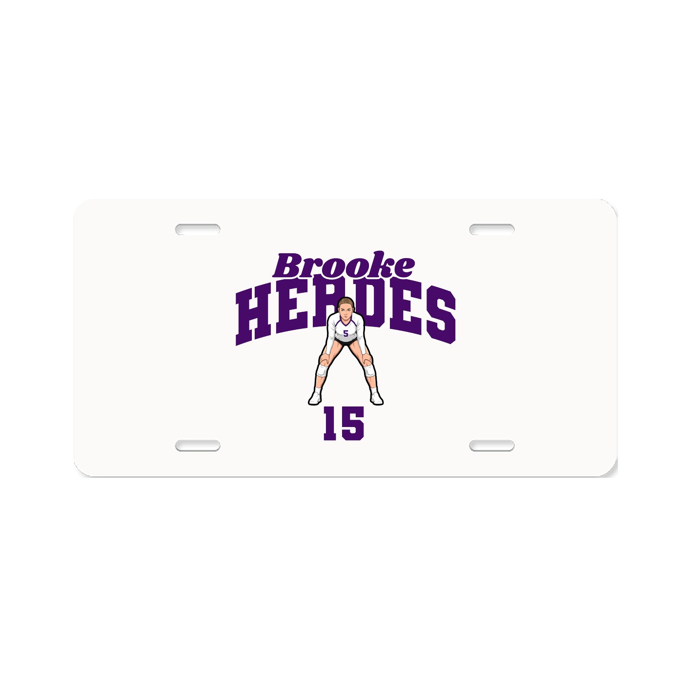 License Plate — Signature Arch in Classic