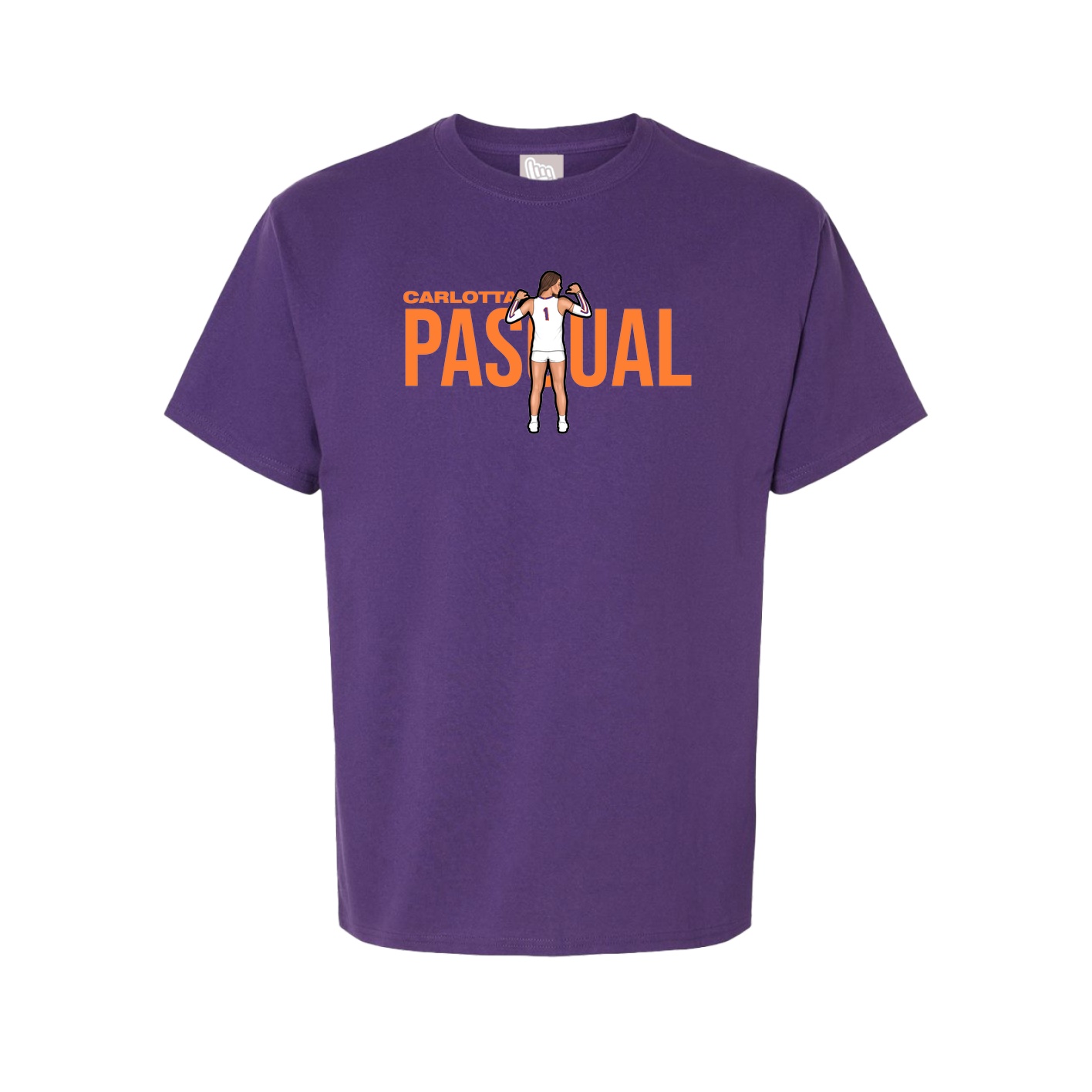 Youth Tee — Player Name in Purple