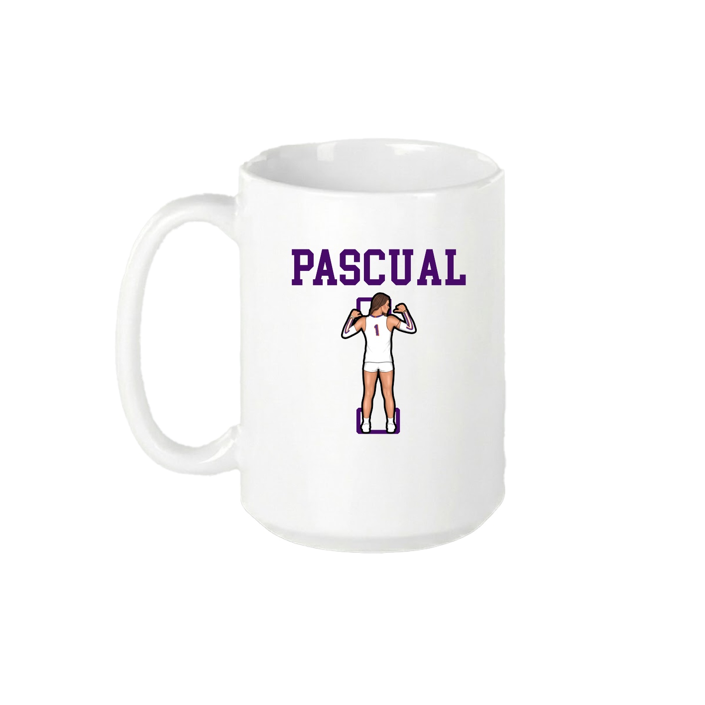 15oz Coffee Mug — Shirsey in White
