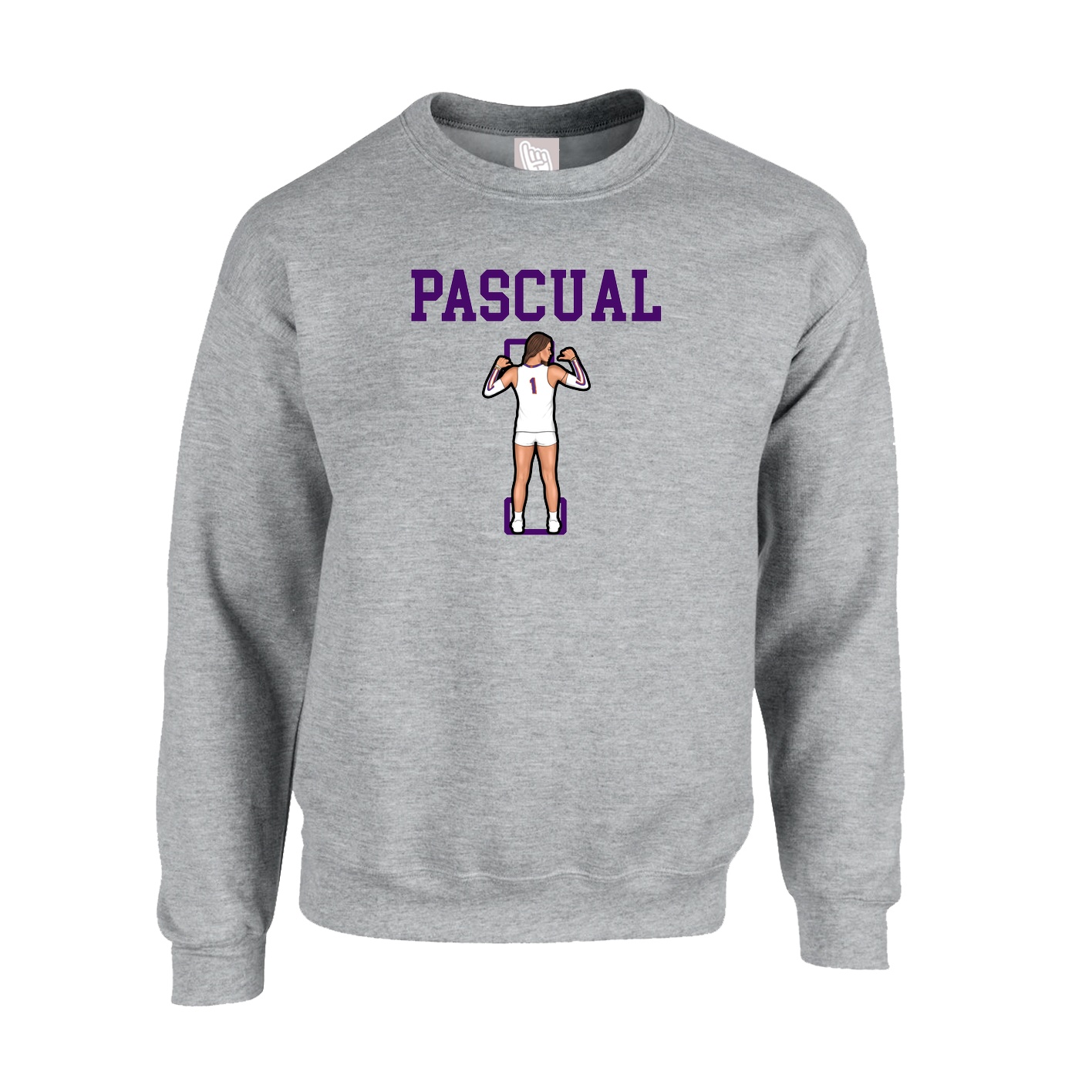 Fleece Crew — Shirsey in Grey