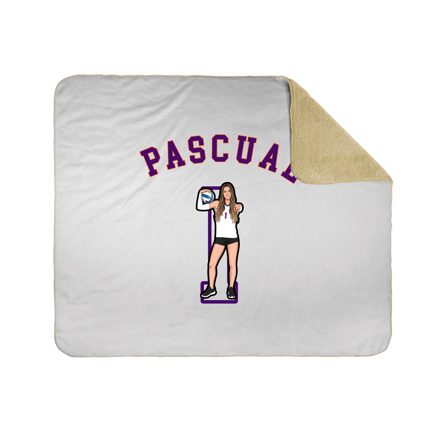 Throw Blanket — Shirsey Arch in White
