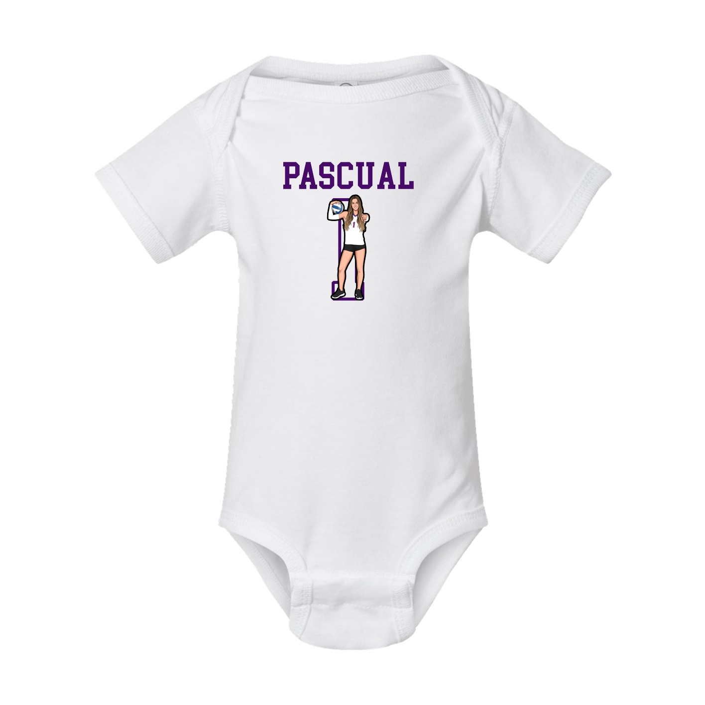 Baby Onesie — Shirsey in White