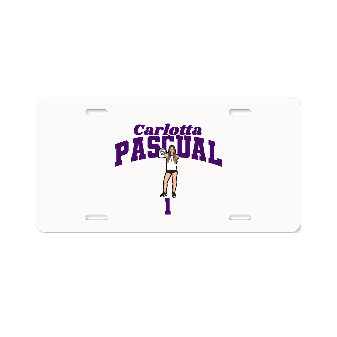 License Plate — Signature Arch in Classic