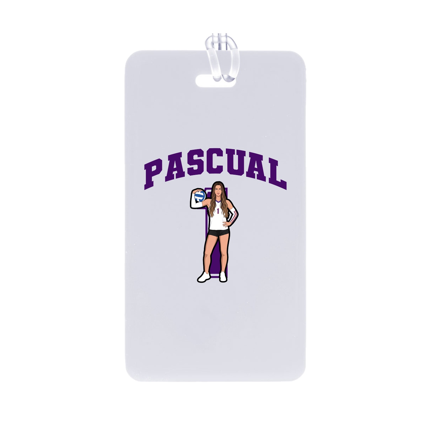 Bag Tag — Number in Classic