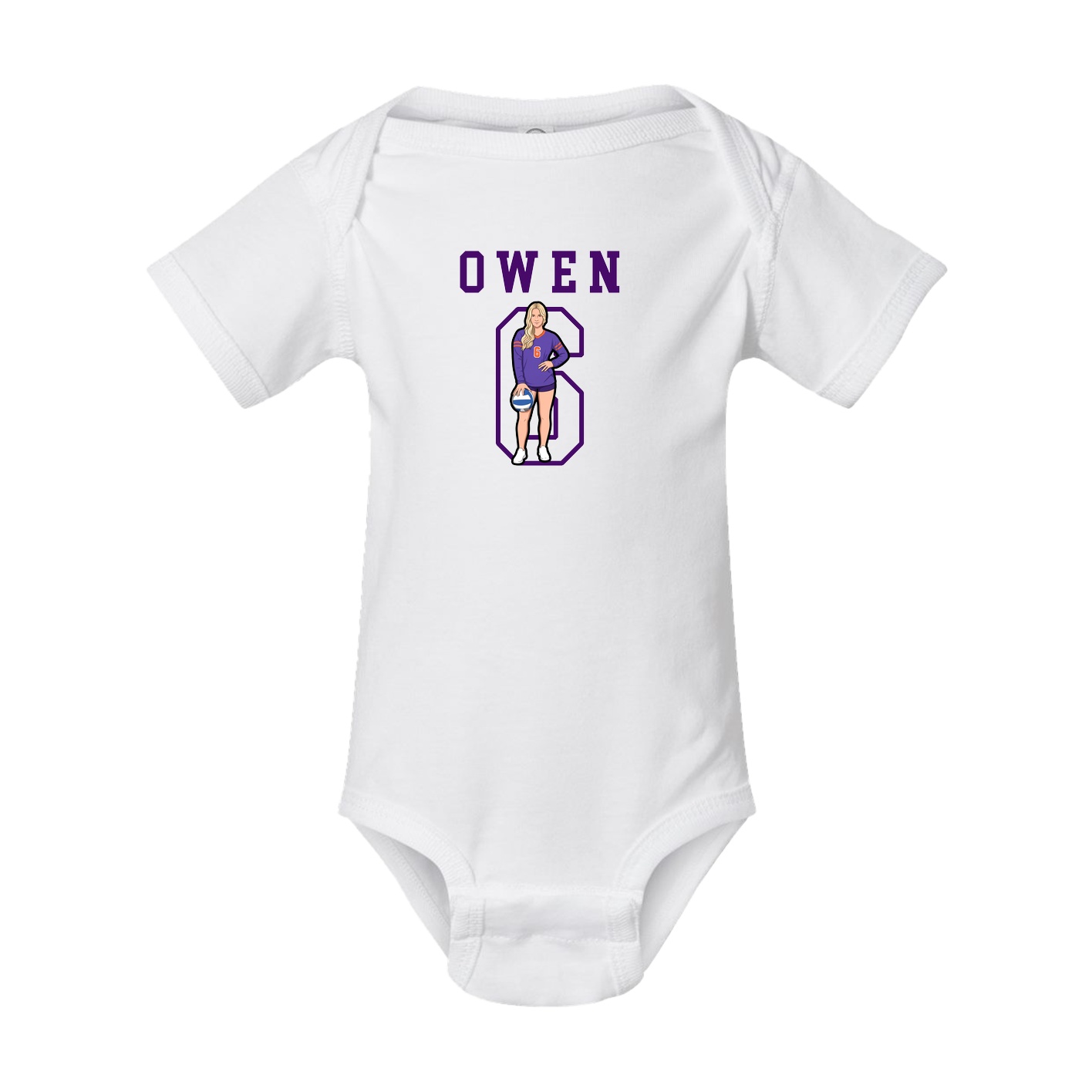 Baby Onesie — Shirsey in White