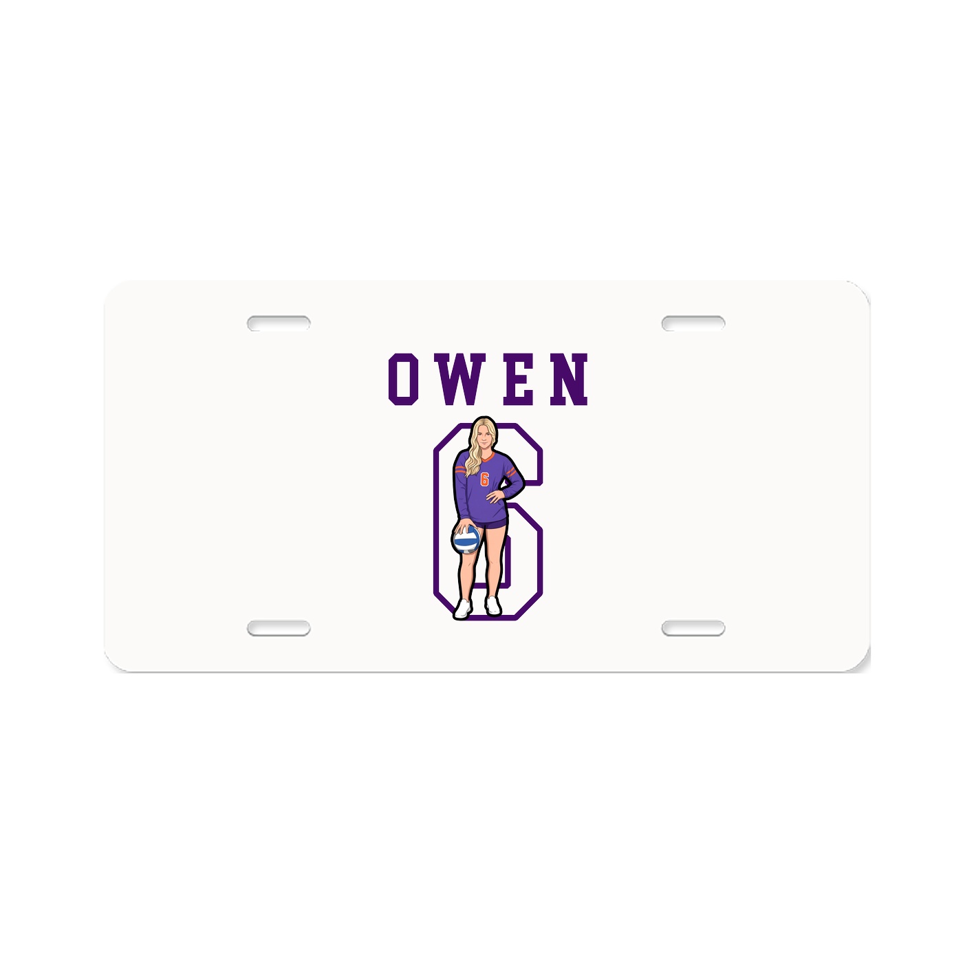 License Plate — Shirsey in Classic