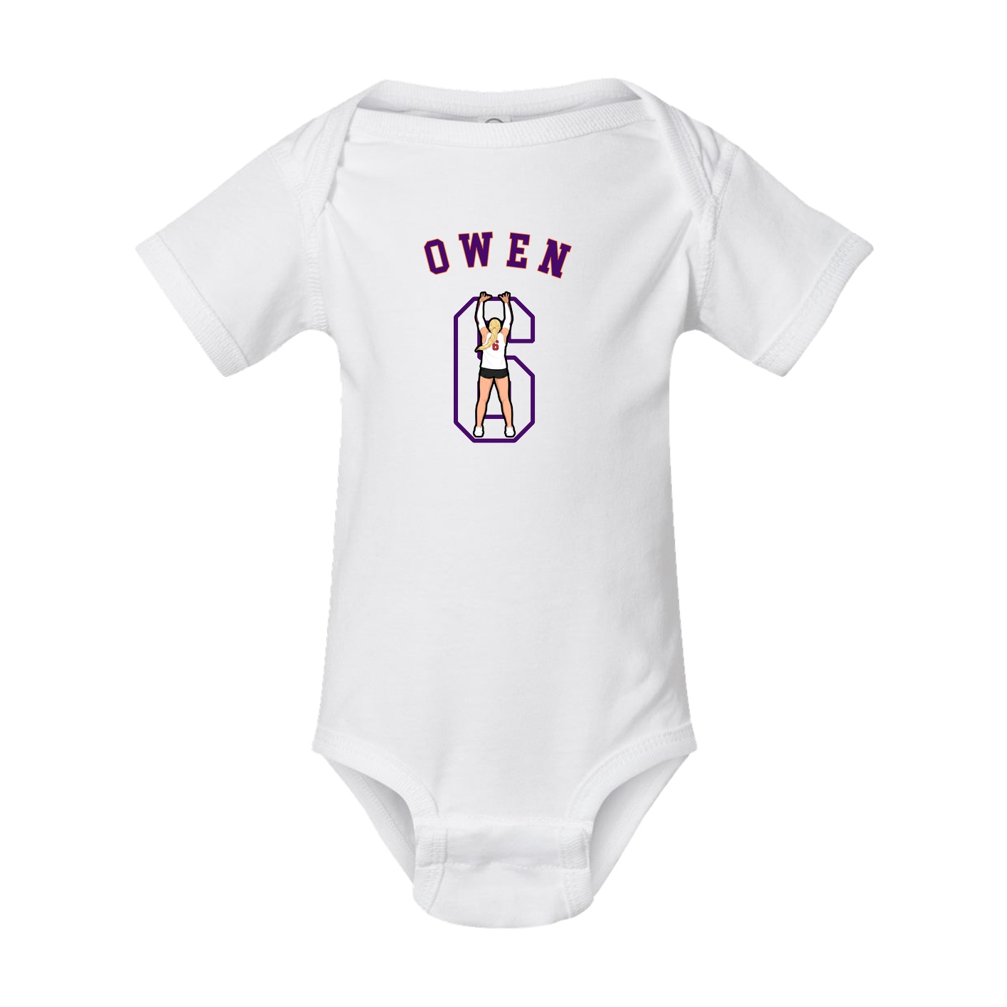 Baby Onesie — Shirsey Arch in White